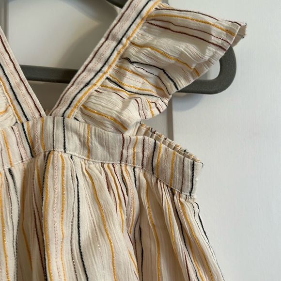 GAP Kids Casual Dress - Cream with Stripes - Picture 4 of 6